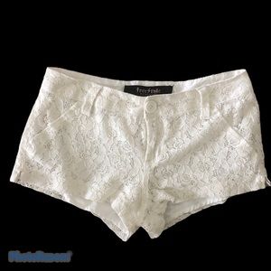 Free Style Lace Shorts